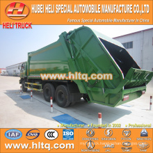 DONGFENG 6x4 16/20 m3 heavy duty waste compression truck diesel engine 210hp with pressing mechanism